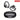 XT80 Wireless Headphones Bluetooth 5.4 Earphones True with Mic Button Control Noise Reduction Earhooks Waterproof Headset
