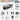 T01 Mini Drone 4K HD Camera 4.5' Touch Screen GPS Obstacle Avoidance Brushless Motor Folding Quadcopter for Photography