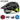 LED Bike Helmet with Sun Goggle Visor Rechargeable LED Men Bicycle Helmet Sunglasses Shield Road MTB Cycling Helmets
