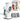 3 in 1 Rotary Cheese Grater Versatile Manual Vegetable Slicer Peanut Nuts Grinder Cheese Vegetable Shredder Clear JT242
