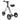 Portable Folding Electric Tricycle Transportation Bicycle for the Elderly Cycling Electric Vehicle