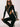 Sexy Mesh Patchwork Rompers Women Jumpsuits Fashion O Neck Long Sleeve Skinny Black Jumpsuits Female One Piece Overalls
