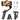 AOCHUAN 3-Axis Handheld Gimbal Stabilizer Smartxe for Smartphone for Iphone Android AI Face Tracking Tiktok Vlog
