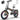 New Q20 Folding Electric Bike, 52V 15.6Ah Removable Concealed Battery 20” Fat Tire Dirt Bike,1500W Motor 30 MPH Top Speed E Bike