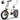 New Q20 Folding Electric Bike, 52V 15.6Ah Removable Concealed Battery 20” Fat Tire Dirt Bike,1500W Motor 30 MPH Top Speed E Bike