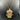 AZ Hip Hop Super Big Head Iced Out Pendant Necklace with Bling 45CM Bone ZIRCON Paved Choker Chains for Men Rapper Free Shipping